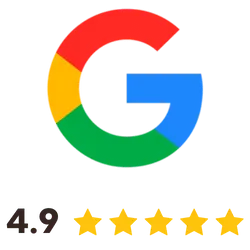 Google-reviews: 4,9 van 5 sterren